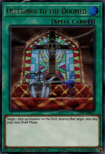 Offerings to the Doomed - LART-EN017 Ultra Rare Limited Edition