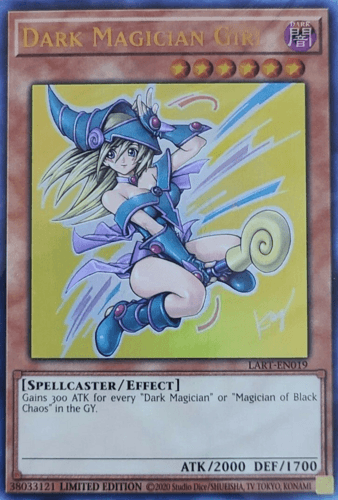 Dark Magician Girl - LART-EN019 Ultra Rare Limited Edition