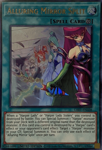 Alluring Mirror Split - LART-EN028 Ultra Rare Limited Edition