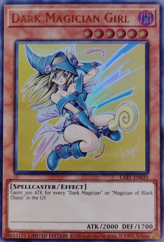 Dark Magician Girl - LART-EN035 Ultra Rare Limited Edition