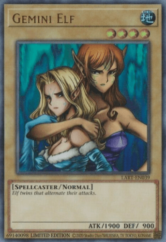 Gemini Elf - LART-EN039 Ultra Rare Limited Edition