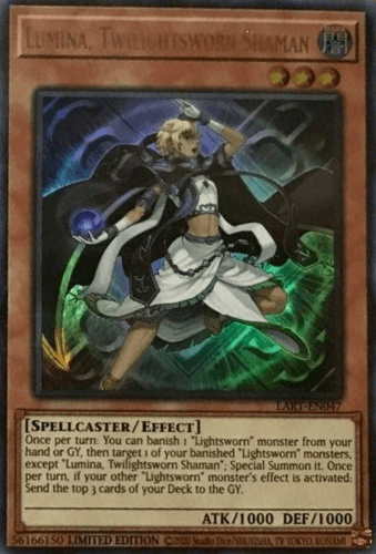 Lumina, Twilightsworn Shaman - LART-EN047 Ultra Rare Limited Edition