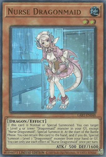 Nurse Dragonmaid - LART-EN048 Ultra Rare Limited Edition