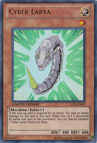 Cyber Larva - LC02-EN007 Ultra Rare Limited Edition