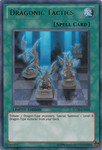 Dragonic Tactics - LC02-EN012 Ultra Rare Limited Edition