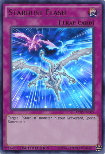 Stardust Flash - LC05-EN003 Ultra Rare Limited Edition