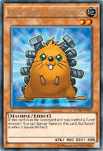 Quillbolt Hedgehog - LC5D-EN005 Secret Rare 1st Edition