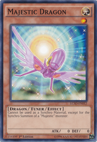 Majestic Dragon - LC5D-EN012 Common 1st Edition