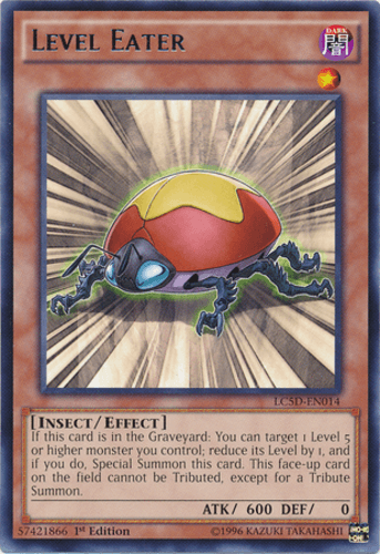 Level Eater - LC5D-EN014 Rare 1st Edition