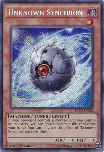 Unknown Synchron - LC5D-EN022 Secret Rare 1st Edition