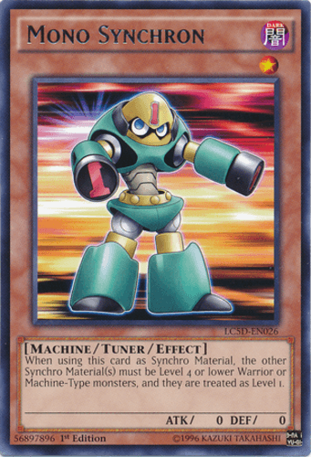 Mono Synchron - LC5D-EN026 Rare 1st Edition