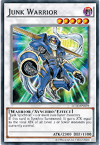 Junk Warrior - LC5D-EN029 Super Rare 1st Edition