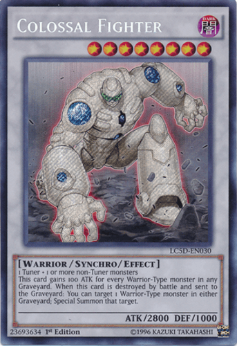 Colossal Fighter - LC5D-EN030 Secret Rare 1st Edition