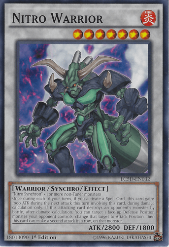 Nitro Warrior - LC5D-EN032 Common 1st Edition