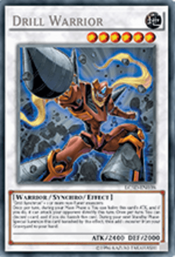 Drill Warrior - LC5D-EN038 Secret Rare 1st Edition