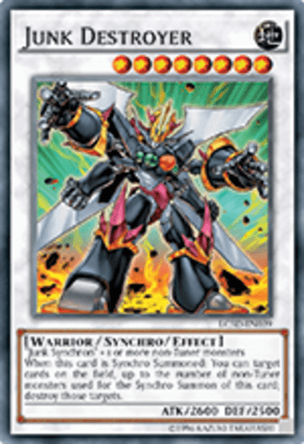 Junk Destroyer - LC5D-EN039 Super Rare 1st Edition
