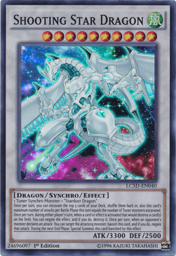Shooting Star Dragon - LC5D-EN040 Super Rare 1st Edition