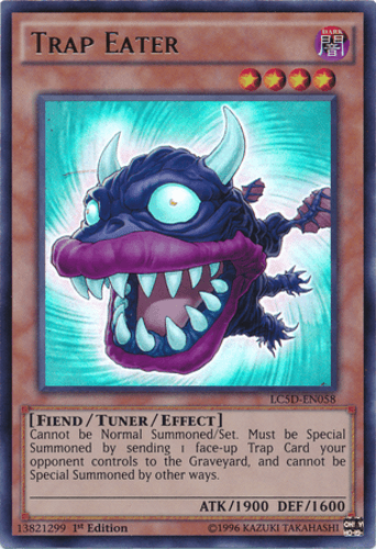 Trap Eater - LC5D-EN058 Ultra Rare 1st Edition