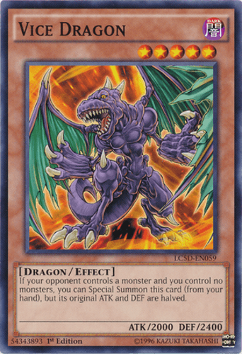 Vice Dragon - LC5D-EN059 Common 1st Edition