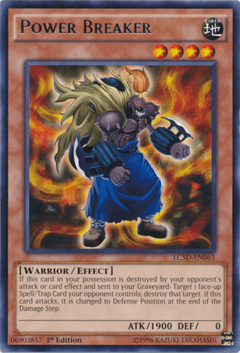 Power Breaker - LC5D-EN063 Rare 1st Edition
