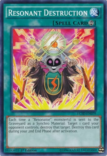 Resonant Destruction - LC5D-EN079 Common 1st Edition