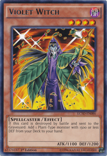 Violet Witch - LC5D-EN086 Rare 1st Edition