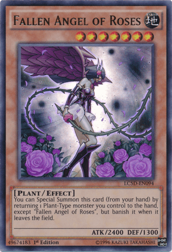 Fallen Angel of Roses - LC5D-EN094 Ultra Rare 1st Edition
