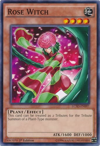 Rose Witch - LC5D-EN097 Common 1st Edition