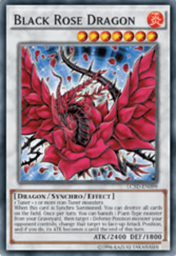 Black Rose Dragon - LC5D-EN099 Common 1st Edition