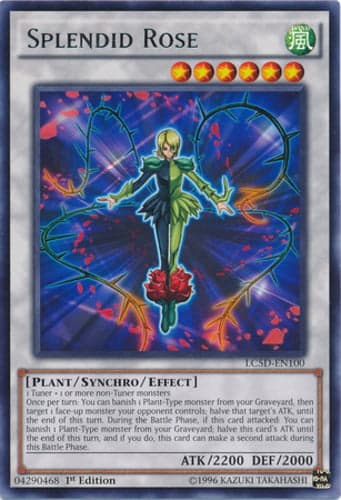 Splendid Rose - LC5D-EN100 Rare 1st Edition