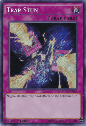 Trap Stun - LC5D-EN141 Secret Rare 1st Edition