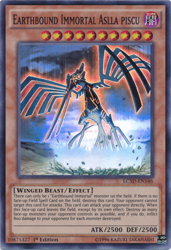 Earthbound Immortal Aslla piscu - LC5D-EN146 Super Rare 1st Edition