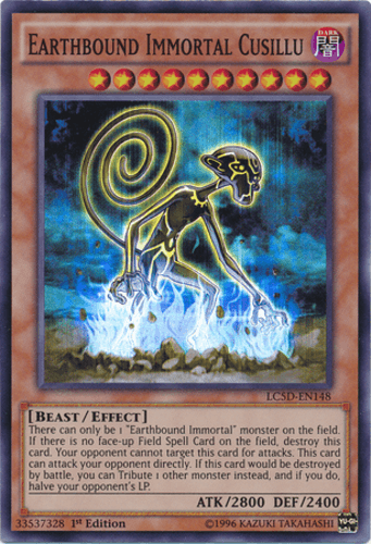 Earthbound Immortal Cusillu - LC5D-EN148 Super Rare 1st Edition
