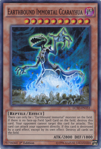 Earthbound Immortal Ccarayhua - LC5D-EN151 Super Rare 1st Edition