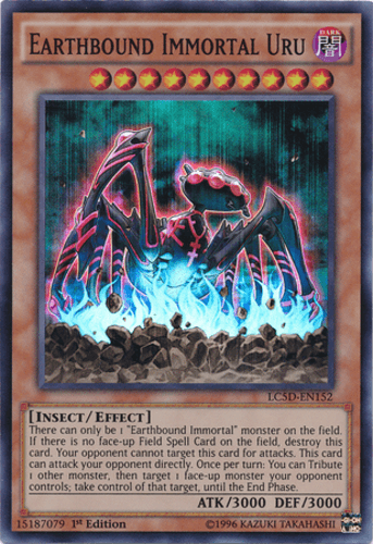 Earthbound Immortal Uru - LC5D-EN152 Super Rare 1st Edition