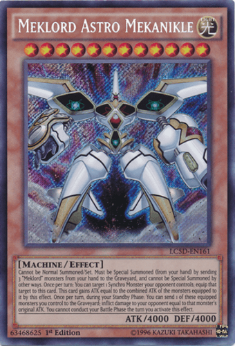 Meklord Astro Mekanikle - LC5D-EN161 Secret Rare 1st Edition