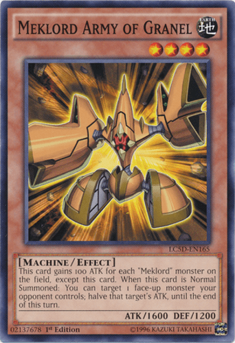 Meklord Army of Granel - LC5D-EN165 Common 1st Edition
