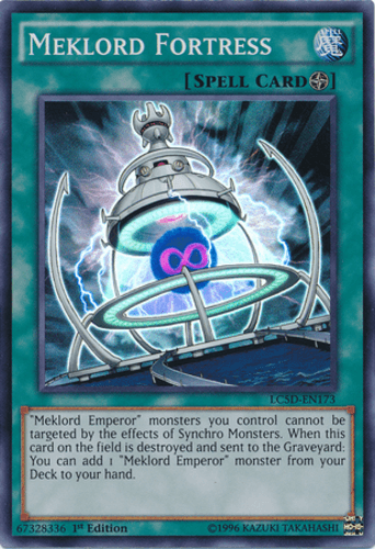 Meklord Fortress - LC5D-EN173 Super Rare 1st Edition