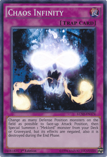 Chaos Infinity - LC5D-EN174 Super Rare 1st Edition