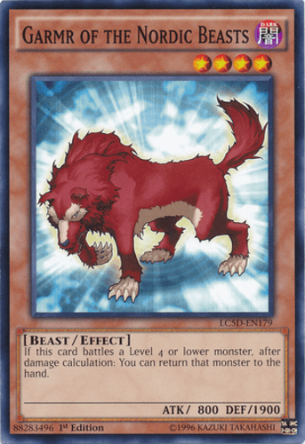 Garmr of the Nordic Beasts - LC5D-EN179 Common 1st Edition