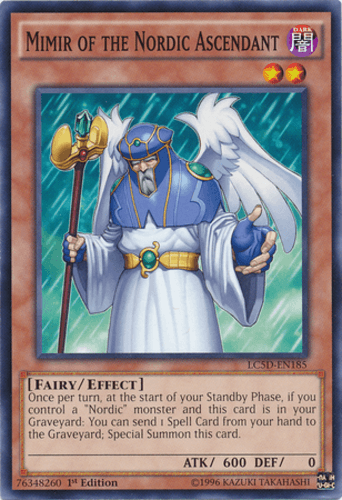 Mimir of the Nordic Ascendant - LC5D-EN185 Common 1st Edition
