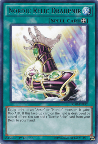 Nordic Relic Draupnir - LC5D-EN192 Rare 1st Edition