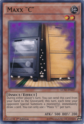 Maxx "C" - LC5D-EN227 Ultra Rare 1st Edition