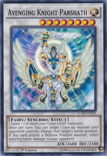 Avenging Knight Parshath - LC5D-EN230 Common 1st Edition