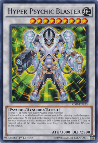 Hyper Psychic Blaster - LC5D-EN235 Rare 1st Edition