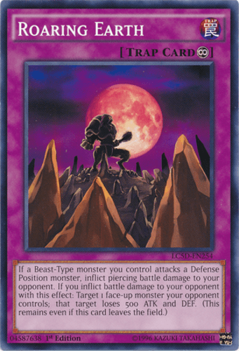 Roaring Earth - LC5D-EN254 Common 1st Edition