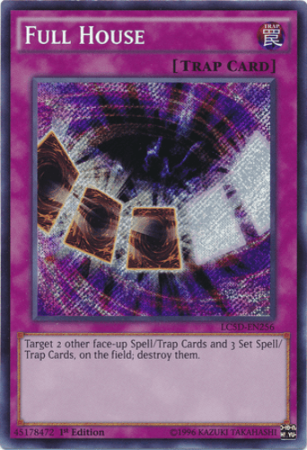 Full House - LC5D-EN256 Secret Rare 1st Edition