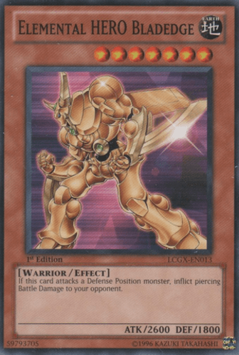 Elemental HERO Bladedge - LCGX-EN013 Common Unlimited