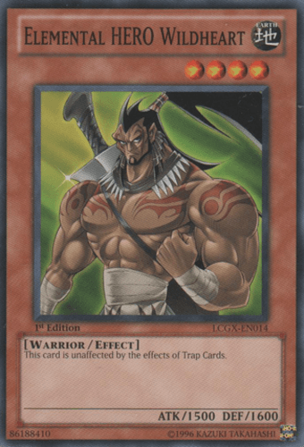 Elemental HERO Wildheart - LCGX-EN014 Common Unlimited