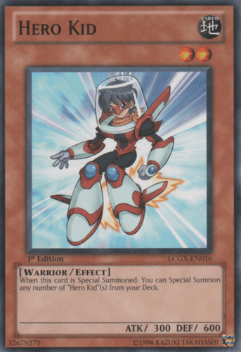 Hero Kid - LCGX-EN016 Common Unlimited